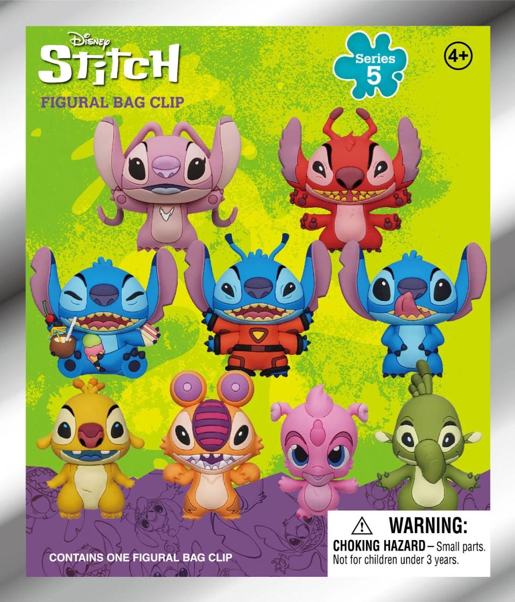 Lilo & Stitch - 3D PVC Bag Clips Series 5 Blind Bag - Good Games