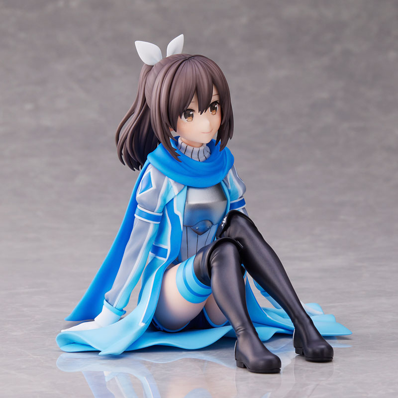 Action pose of Sally figure with swords extended