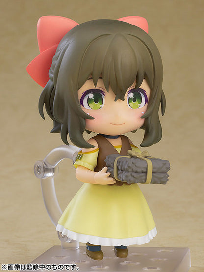 Fina Nendoroid posed with alternate face and accessory Kuma Kuma Kuma Bear: Punch!