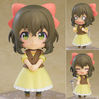 Nendoroid Fina figure front view with bear-themed outfit Kuma Kuma Kuma Bear: Punch!
