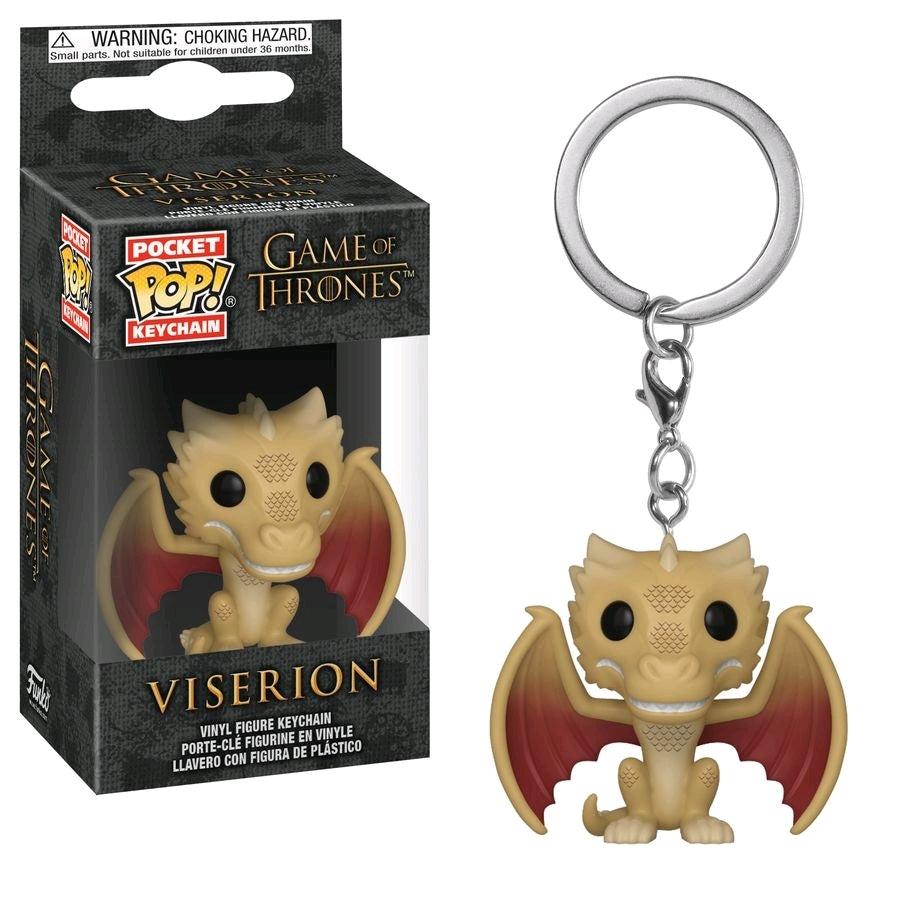 Game of Thrones - Viserion Pop! Keychain - Good Games