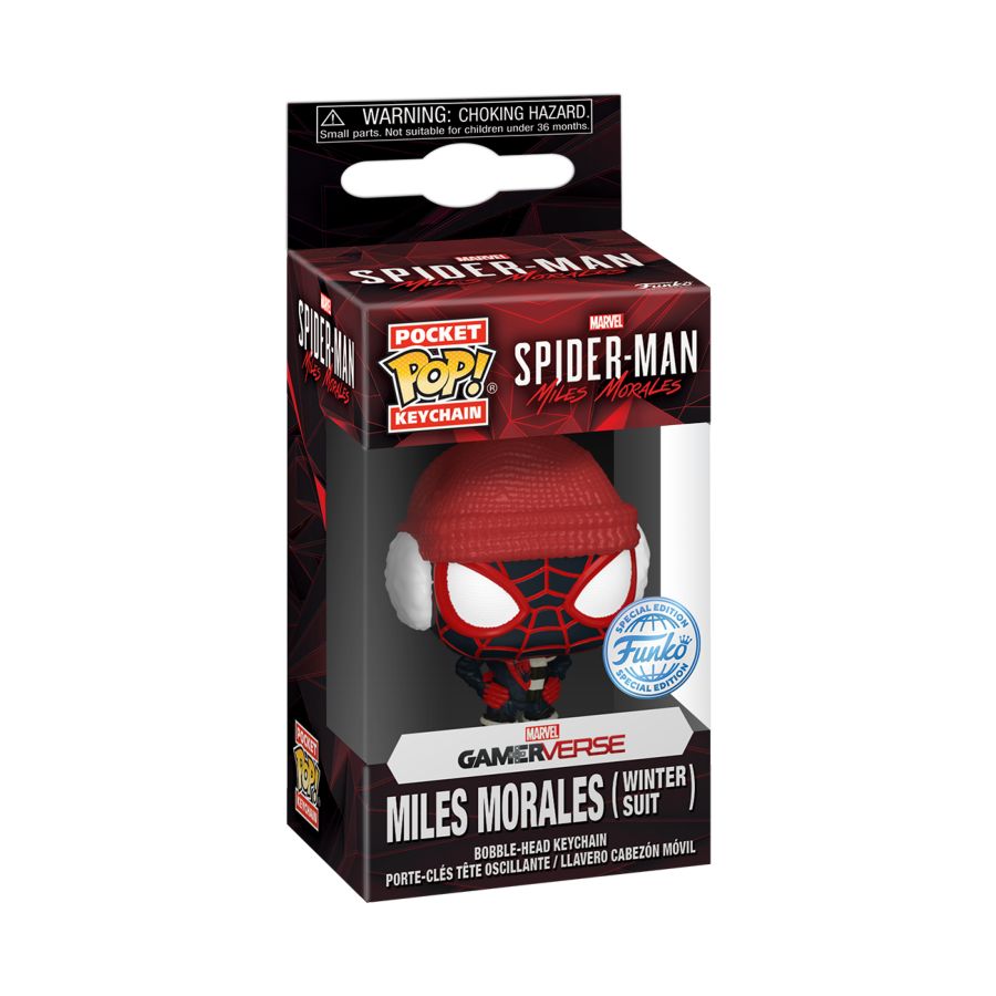 SpiderMan: MM - Winter Miles Pop! Keychain RS - Good Games