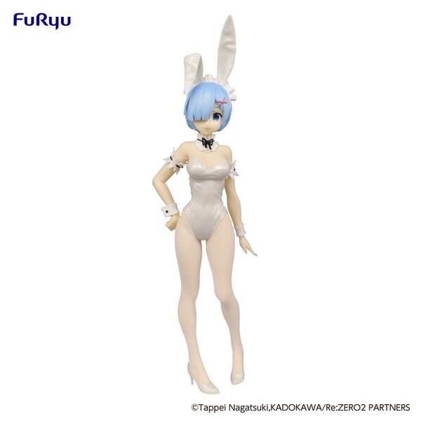 Re:Zero -Starting Life in Another World-: Bicute Bunnies Figure - Rem [White Pearl Color Ver.] - Good Games