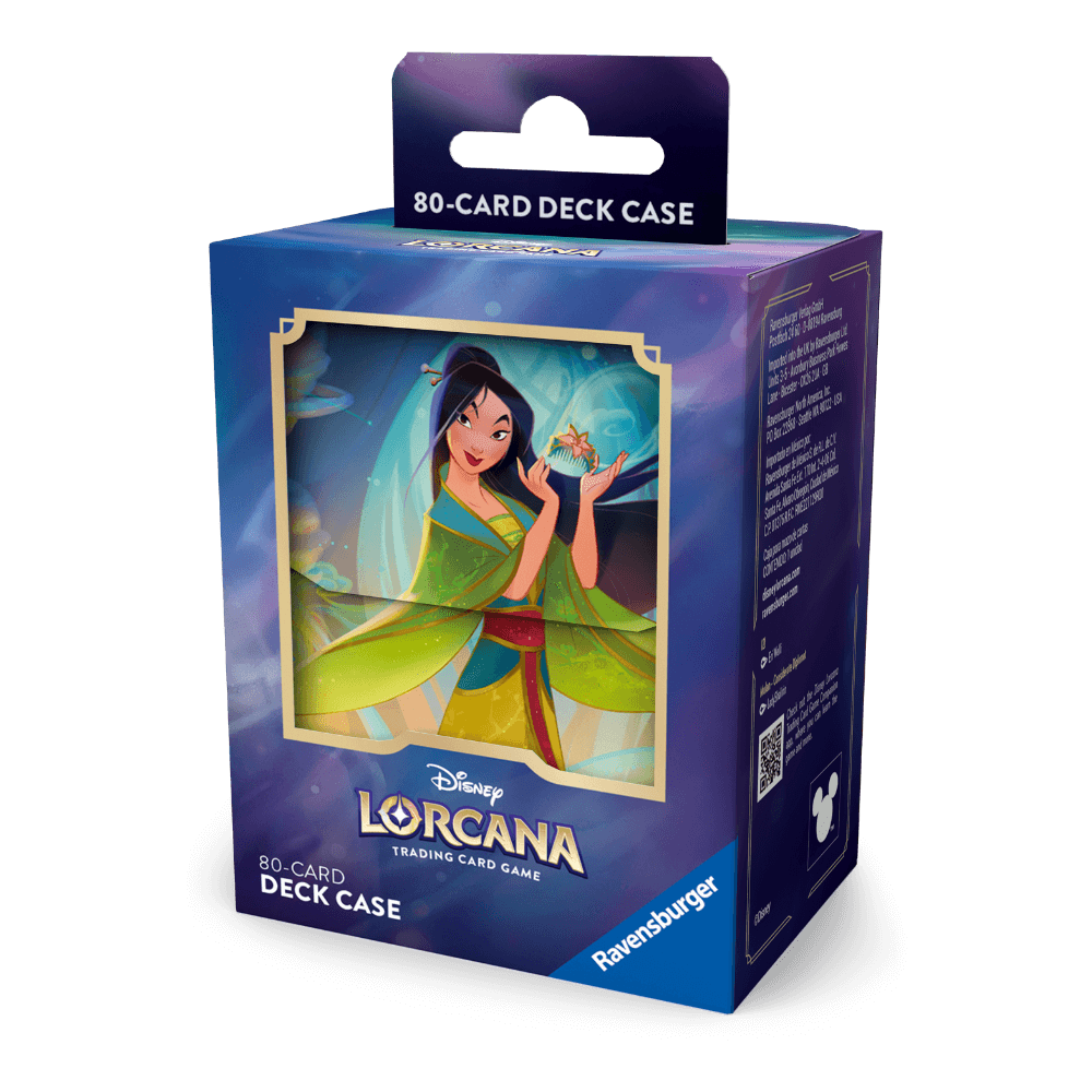 Lorcana TCG - Fabled Deck Box - Mulan (Preorder)