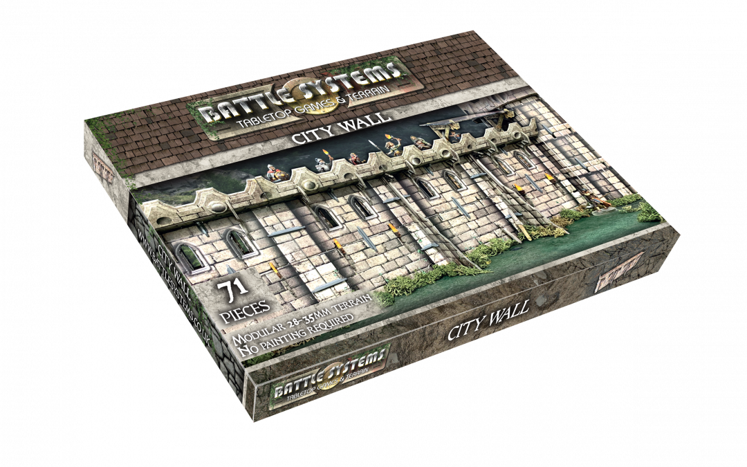 Battle Systems - Fantasy Terrain City Wall - Good Games