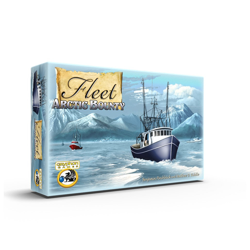 Front Box View of Eagle Gryphon Games - Fleet Arctic Bounty Board Game