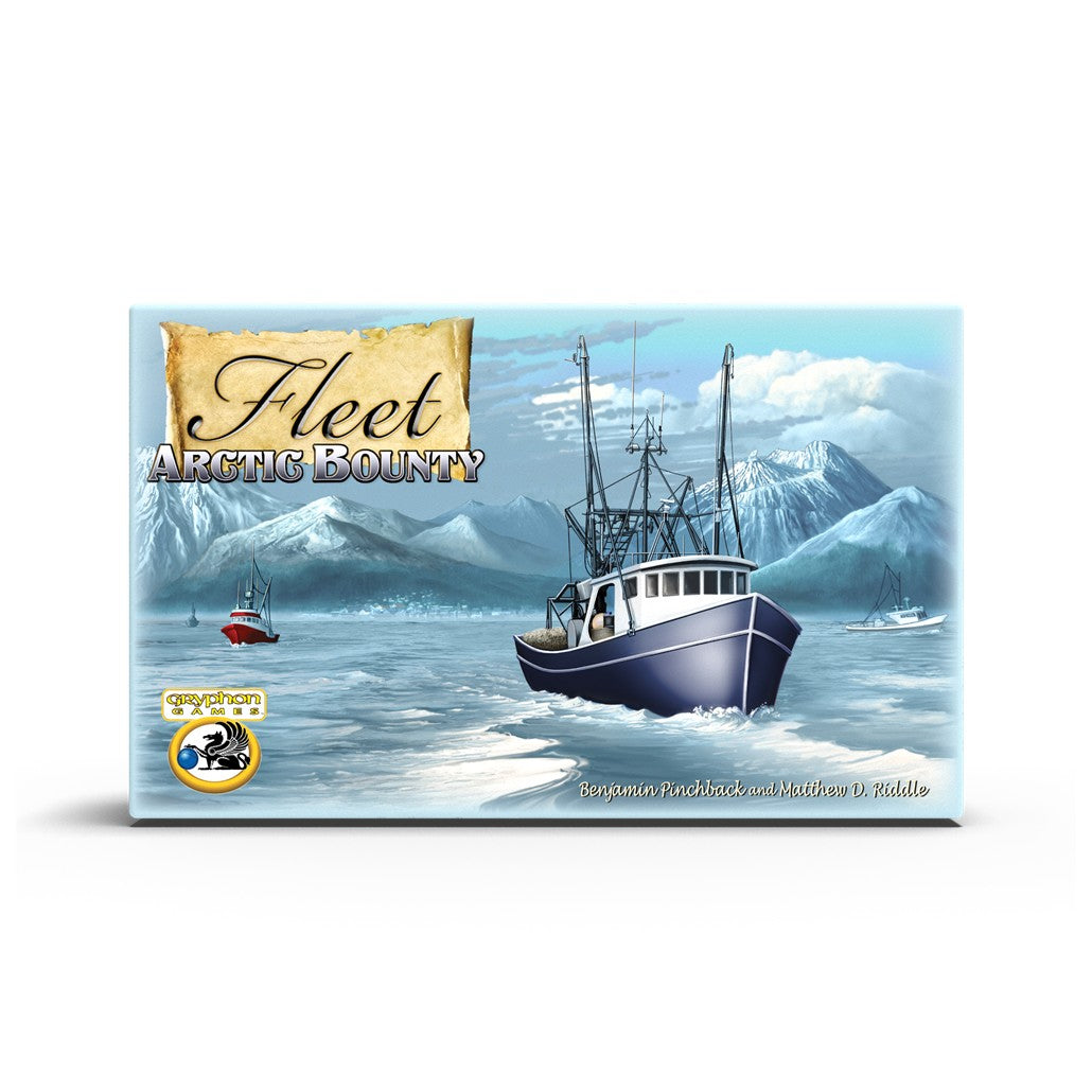 Front Cover View of Eagle Gryphon Games - Fleet Arctic Bounty Board Game