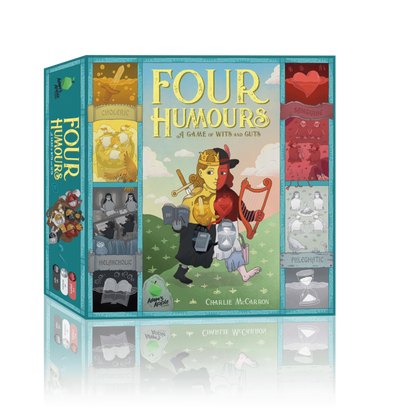 Four Humours packaging front view