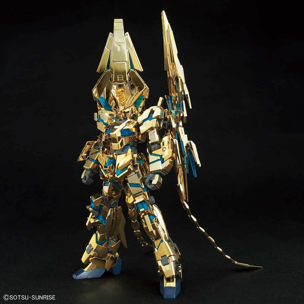 Bandai HGUC 1/144 Unicorn Gundam 03 Phenex (Destroy Mode) (Narrative Ver.) (Gold Coating)