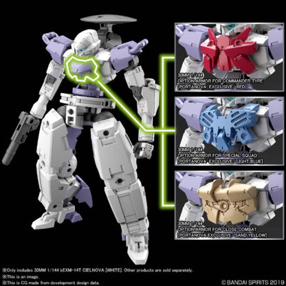 Bandai 30MM 1/144 bEXM-14T CIELNOVA [WHITE] - Good Games
