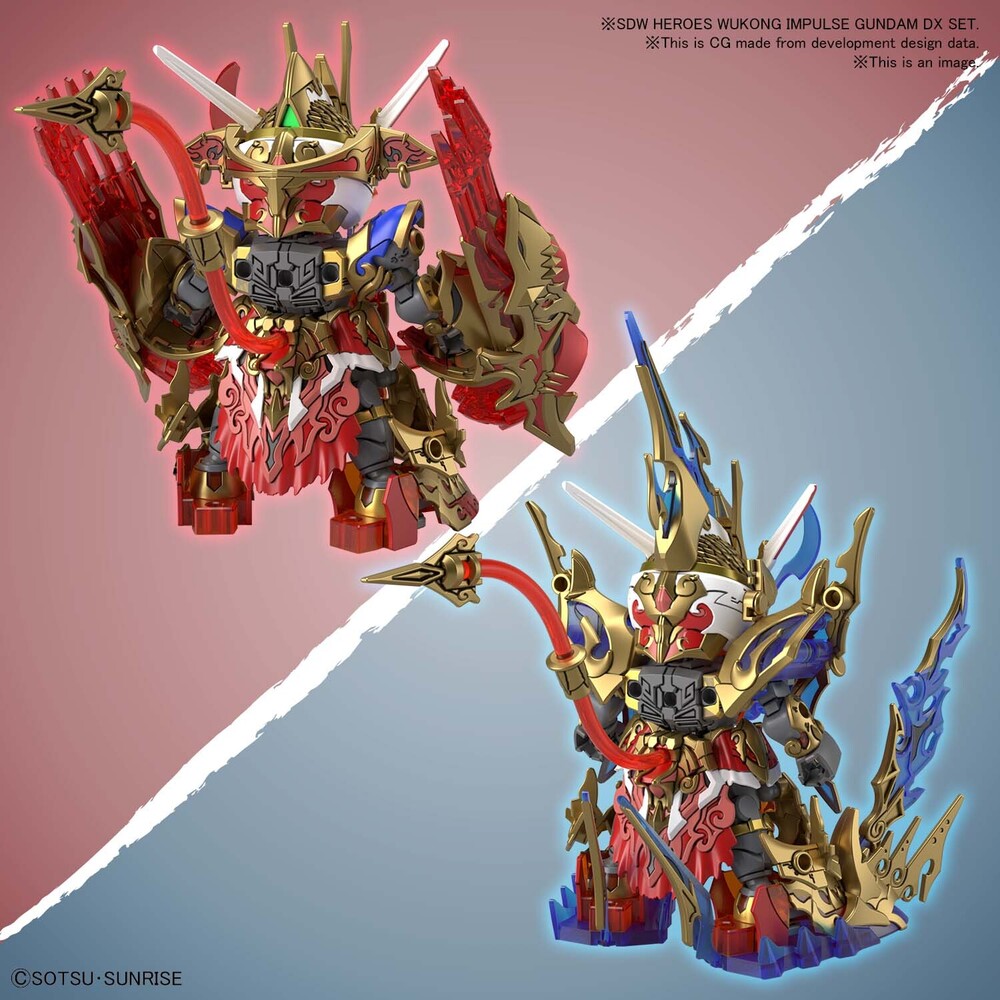 Bandai SDW Heroes Wukong Impulse Gundam DX Set - Good Games