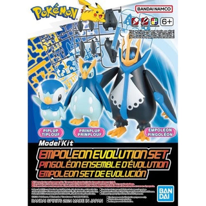 Pokemon Model Kit Empoleon Evolution Set - Good Games