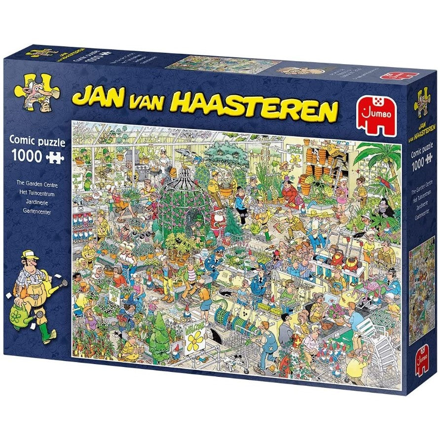 Jan Van Haasteren - Garden Centre 1000 Piece Jigsaw - Good Games