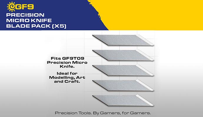 Precision Hobby Tools - Precision Micro Knife Blade Pack (5) - Good Games