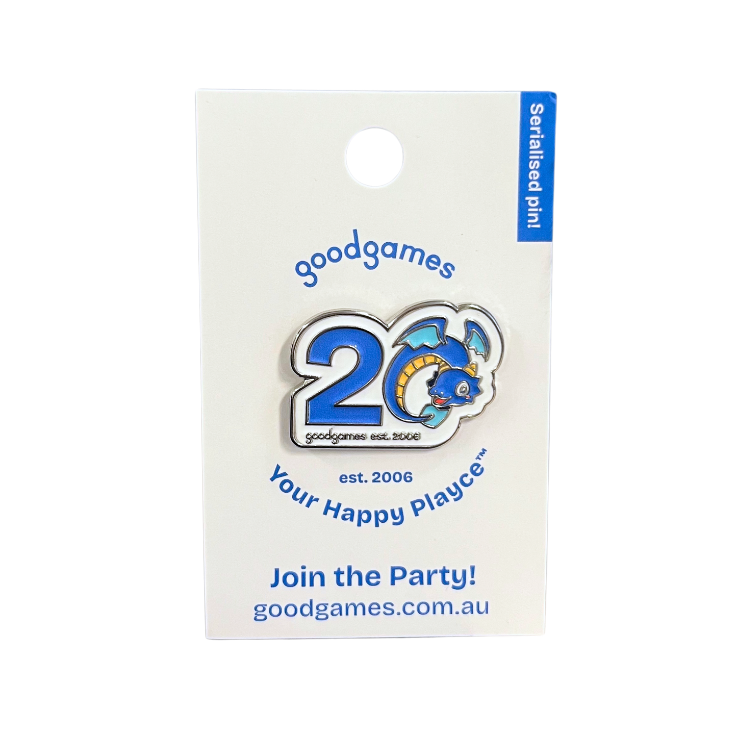 Good Games 20th Birthday - Pins (Limited Edition)