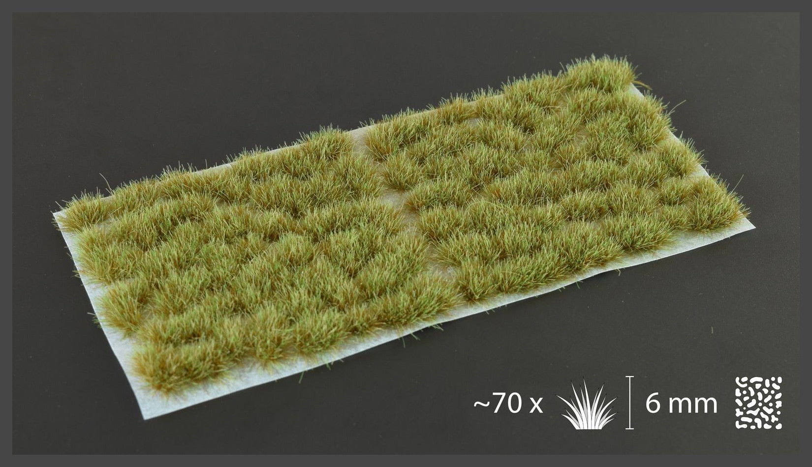 Gamers Grass Mixed Green 6mm Tufts Wild - Good Games