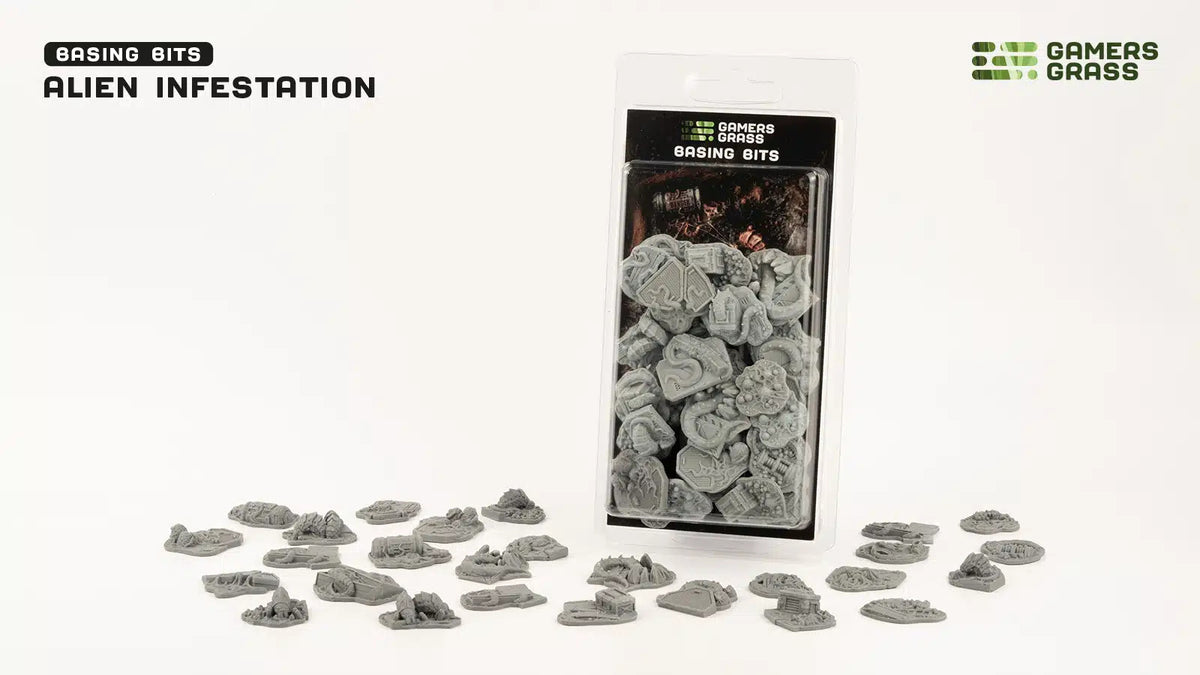 Gamers Grass Basing BIts - Alien Infestation - Good Games
