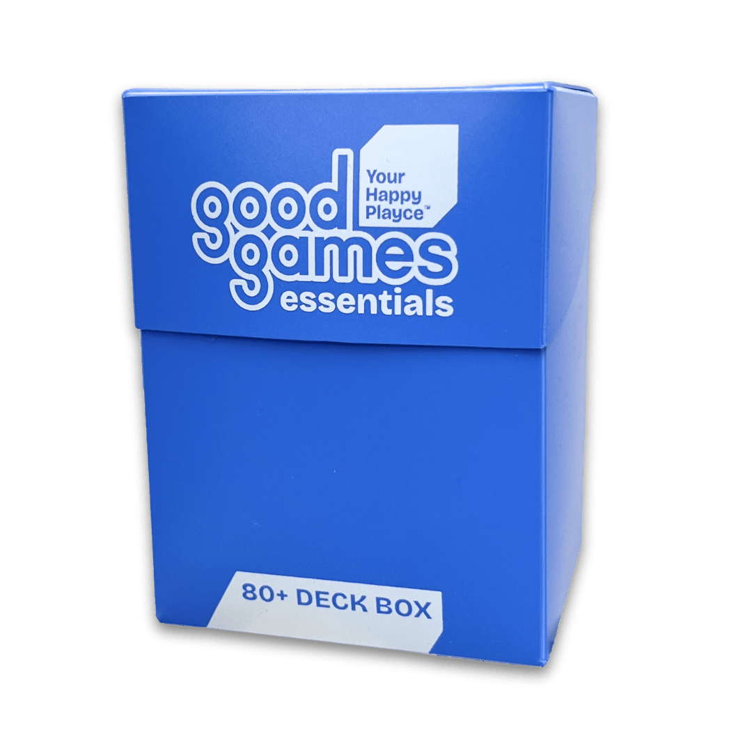 Good Games Essentials - Deck Box - 80+ Light Blue - Good Games