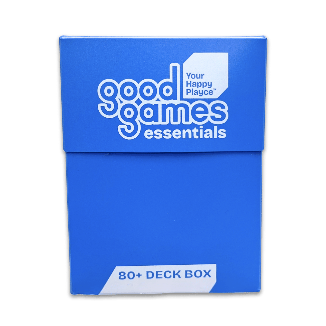 Good Games Essentials - Deck Box - 80+ Light Blue - Good Games
