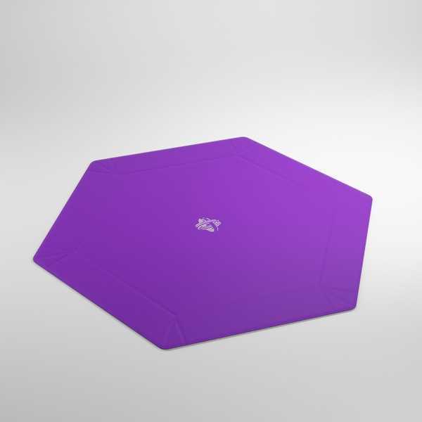 Gamegenic Magnetic Dice Tray Hex Black/Purple - Good Games