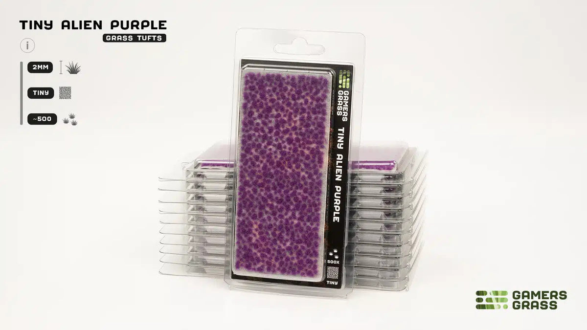Gamers Grass: Tiny Tufts Alien Purple