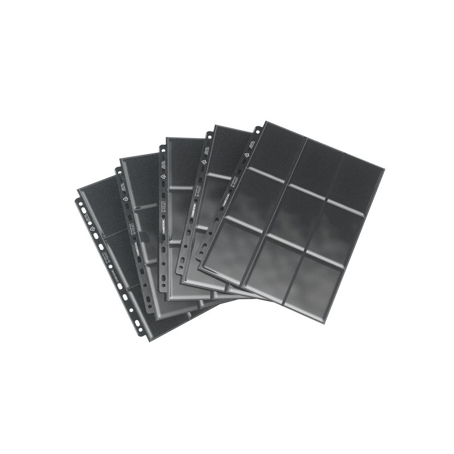 Gamegenic Sideloading 18 Pocket Pages Display Black