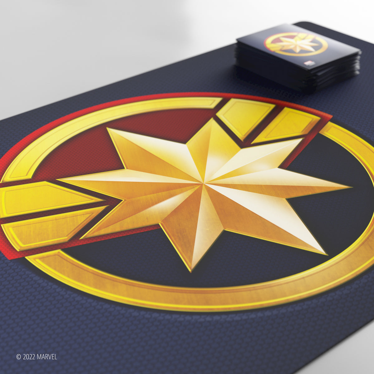 Marvel Champions game mats set showcasing multiple designs