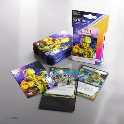 Drax sleeve in card mockup view