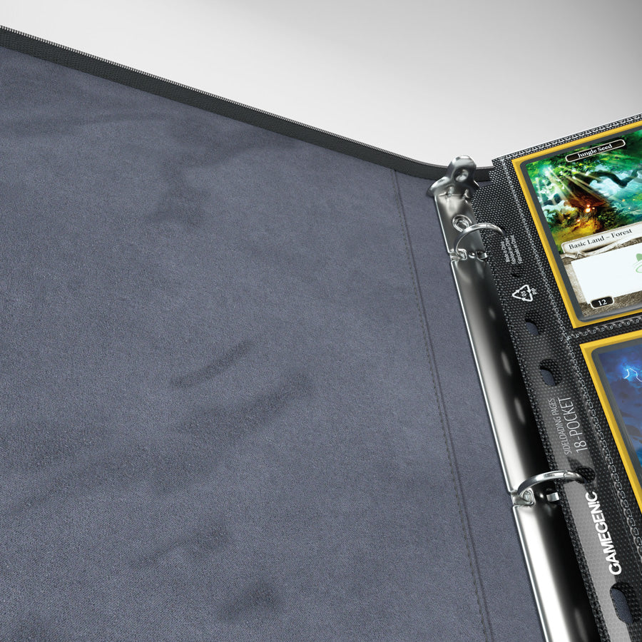 Gamegenic Zip Up Ring Binder Slim - Good Games