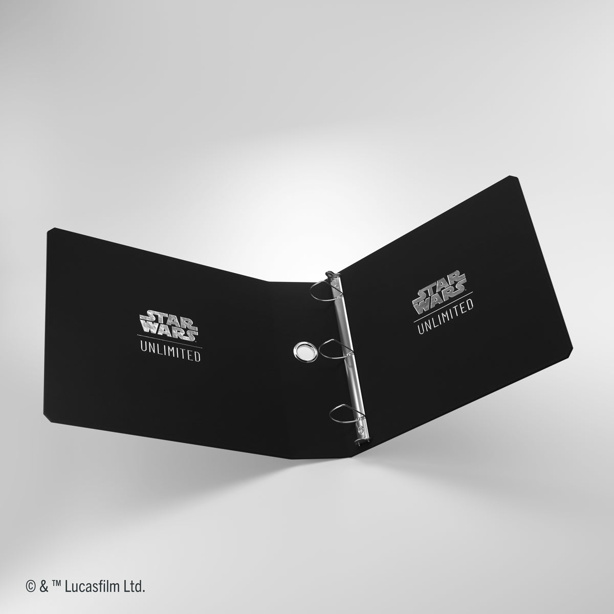 Cardport Black showing lid and secure closure