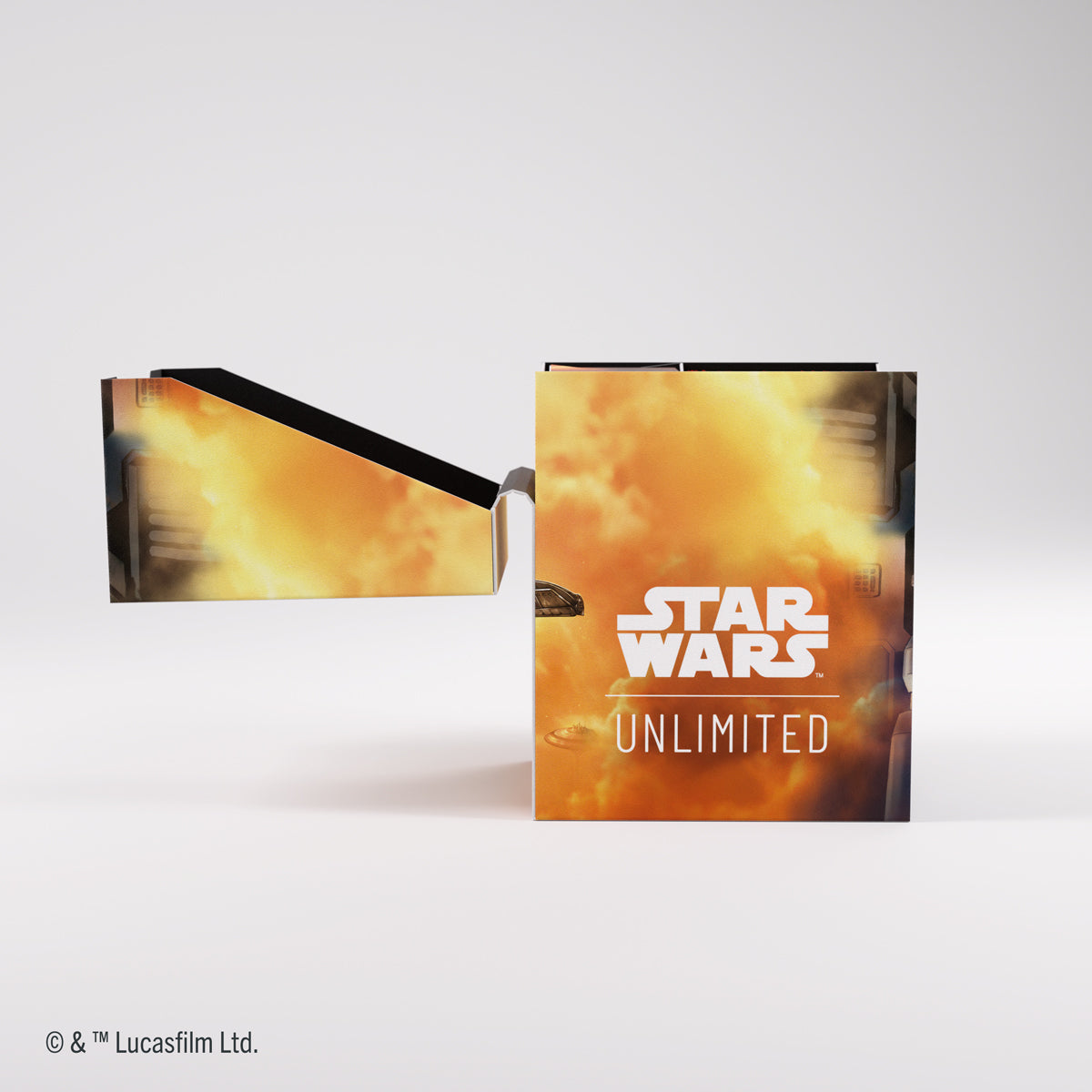 Boba Fett Soft Crate with cards and accessories inside