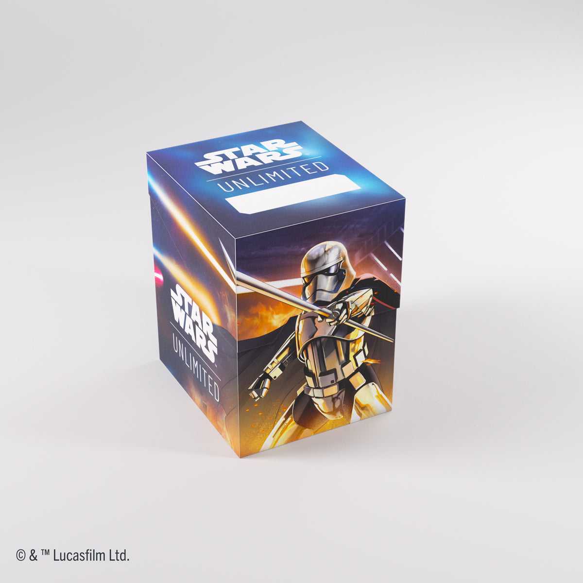Captain Phasma Soft Crate front view with Stormtrooper design