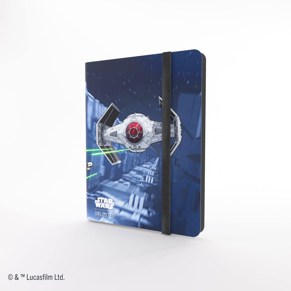Open view with card pages in X-Wing/Tie Fighter album