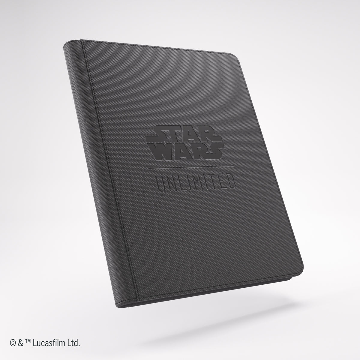 Front cover of Star Wars Unlimited 18-Pocket Zip-Up Album Black version