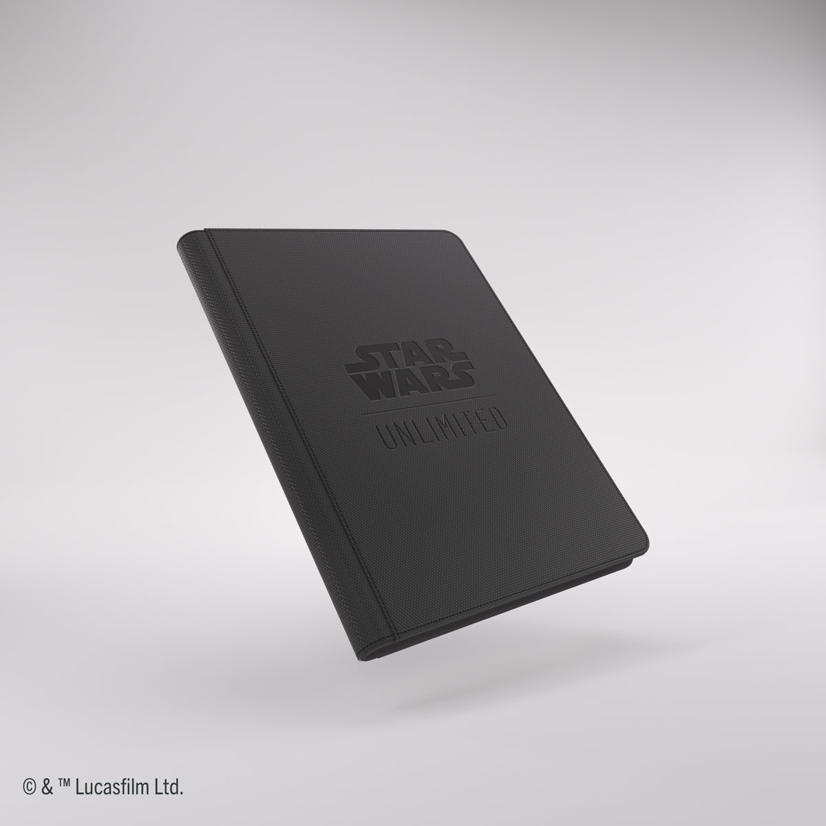 Interior pages and zip cover layout Black Zip-Up