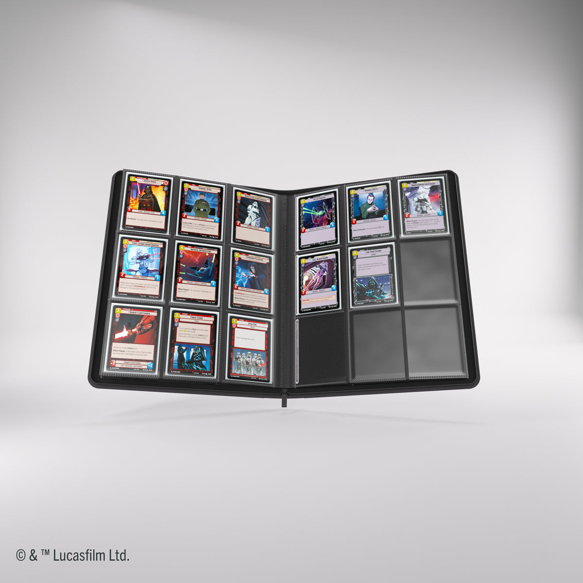 Album edge and zipper detail Zip-Up Black