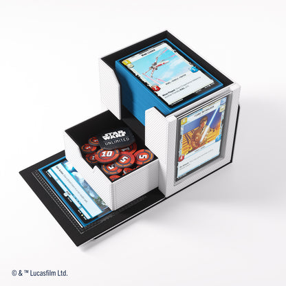 Gamegenic - Star Wars Unlimited Deck Pod - White/Black - Good Games