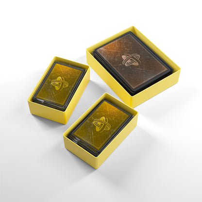 Yellow Token Silo Add-On side view with open compartments