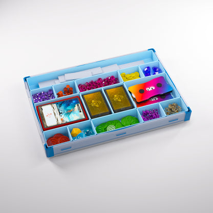 Top-down view of blue Silo XL with open storage layout