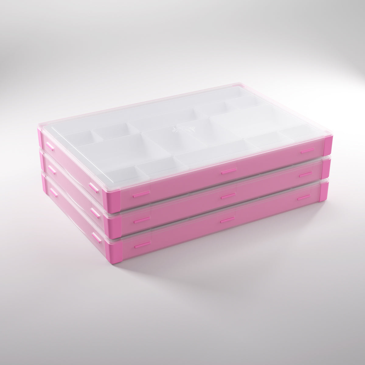 Back view of the Pink/White token storage unit