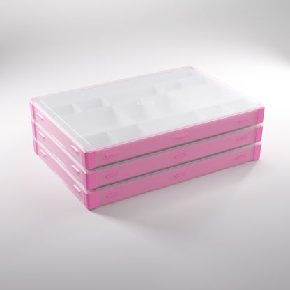 Back view of the Pink/White token storage unit