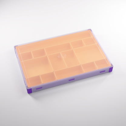 Closed purple and orange Silo XL front-facing view