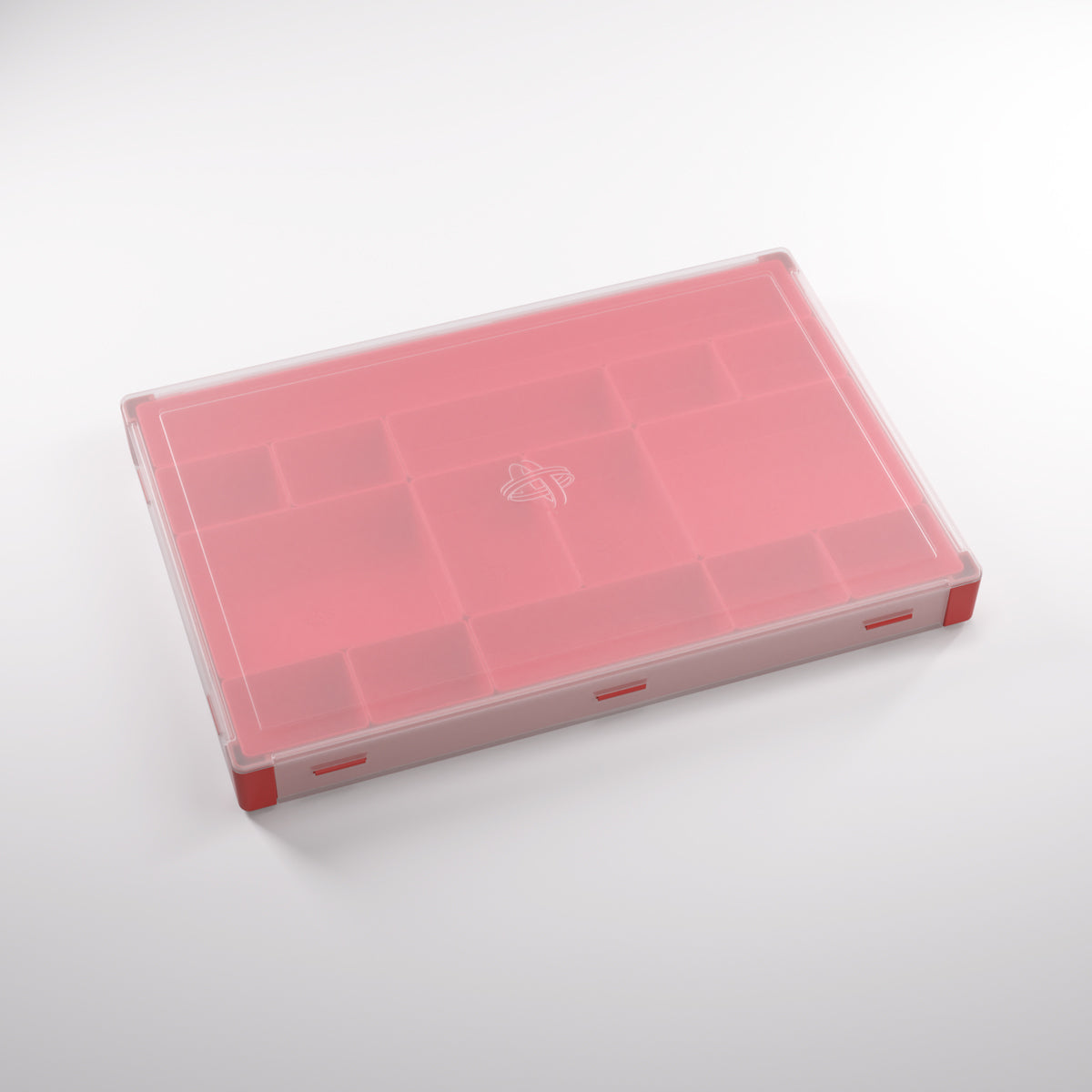 Front angle of red Silo XL Token box closed