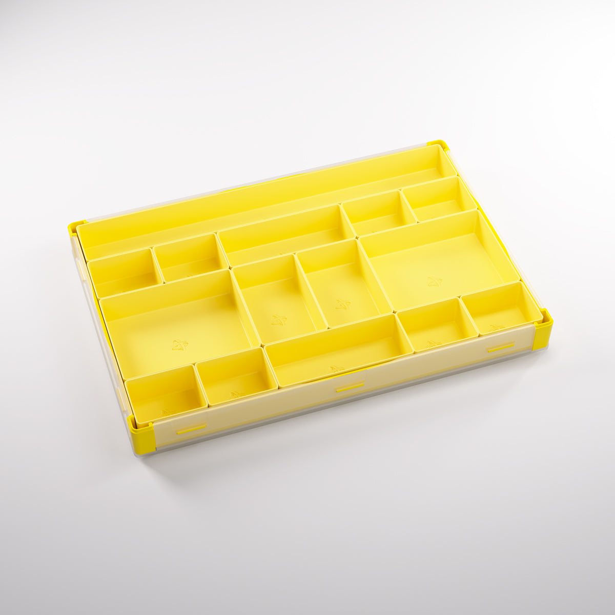 Yellow Silo XL Token Box closed with tokens