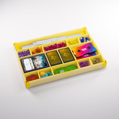Yellow Silo XL Token Box showing inner compartments