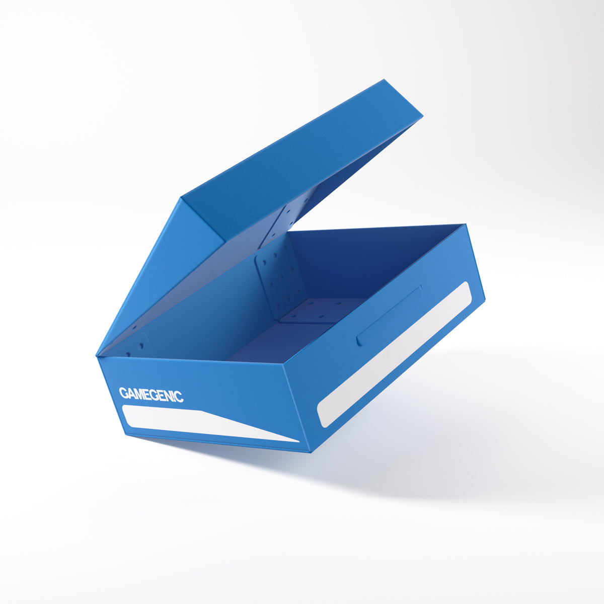 Side view of Blue Gamegenic Token Holder