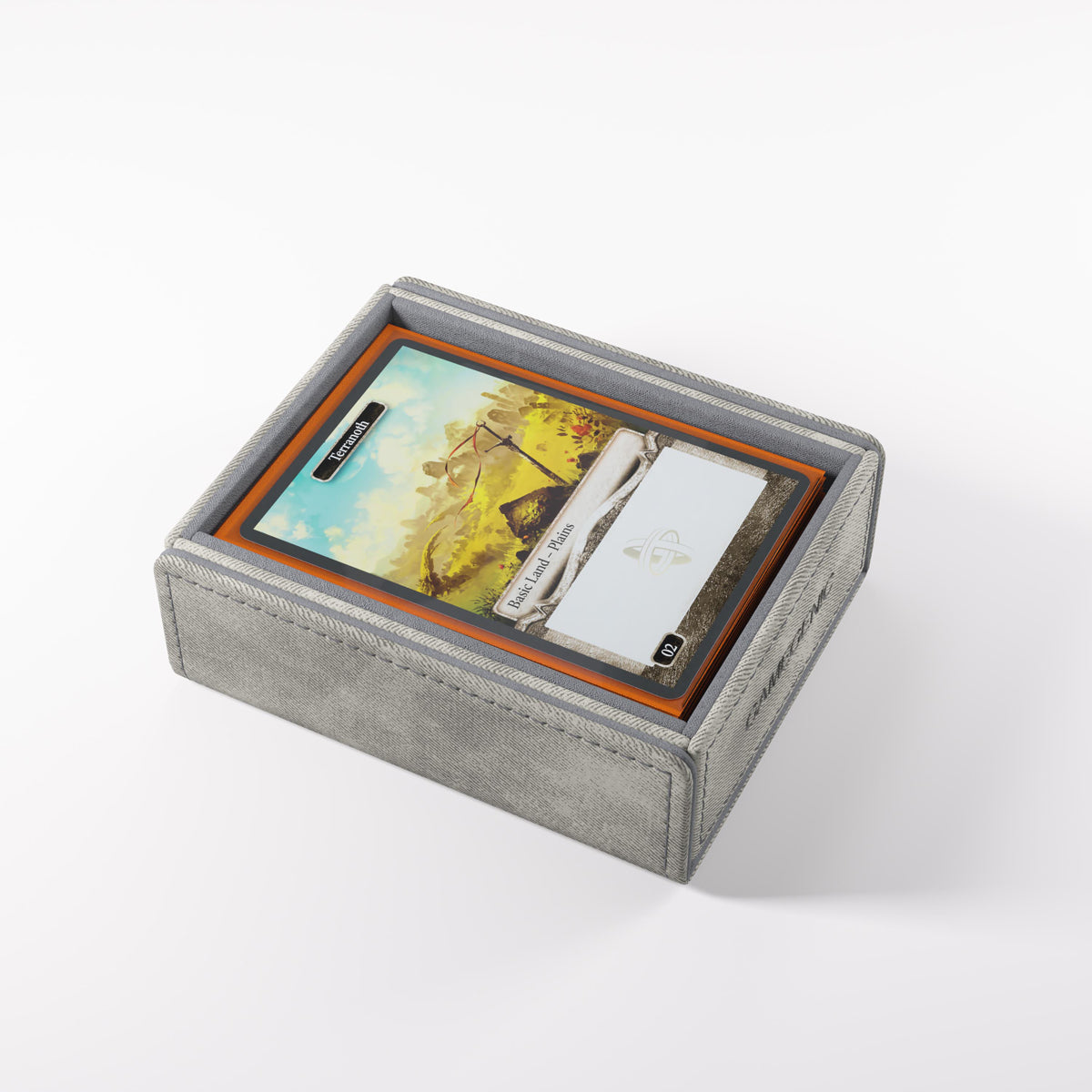 Gamegenic Token Keep Box holding collectible game cards