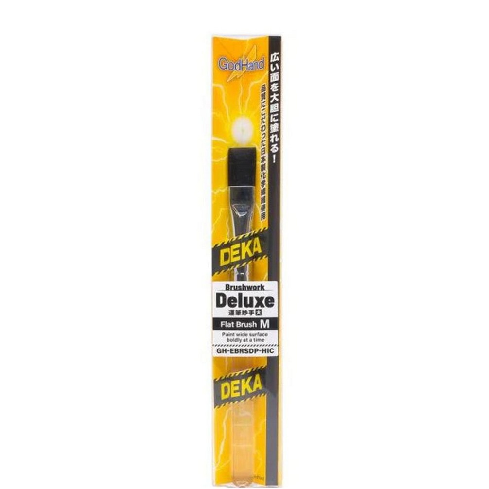 GodHand Brushwork Deluxe Brush - Flat Brush (M) - Good Games