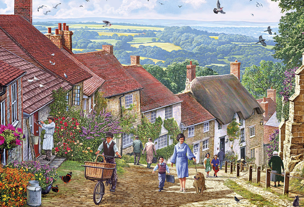 Gibsons - Gold Hill 1000 Piece Jigsaw - Good Games