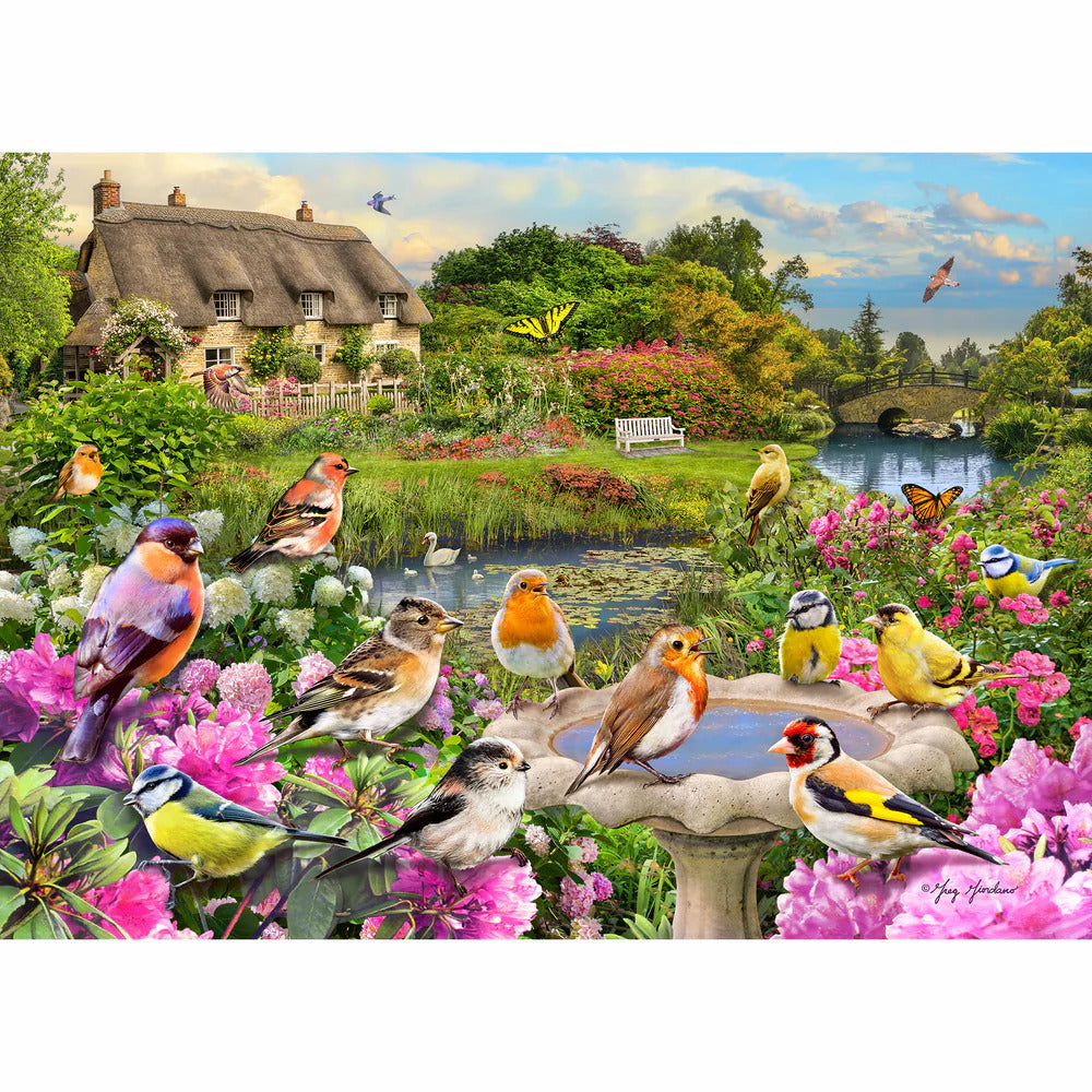 Gibsons - Birdsong By The Stream 1000 Piece Jigsaw - Good Games